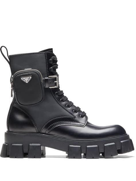 prada boots tasche|prada black boots.